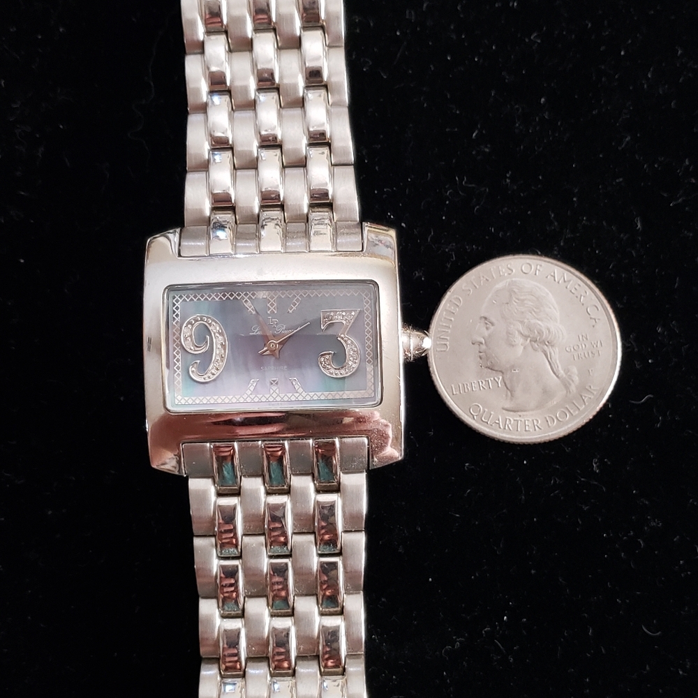 Lucien Piccard 24MM Stainless Steel Band Strap Bracelet 7 Inches Gold Fits Lucien piccard stainless steel - Gem